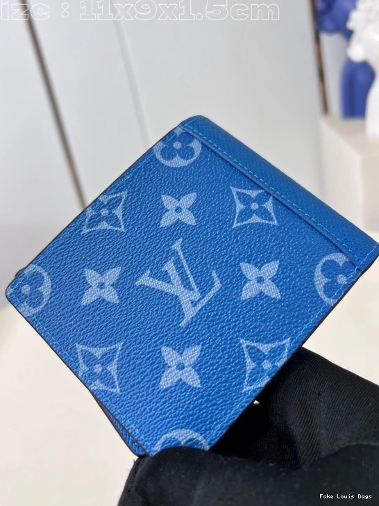 Rep ladies VUITTON WALLET-11.5-9-1.5cm LOUIS MULTIPLE 0809